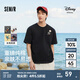 森馬（Semir）迪士尼米奇家族合作系列短袖T恤男純棉繡花上衣2025新款男t 黑色90001 XL