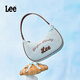 Lee學(xué)院風(fēng)腋下包新款餃子包單肩包通勤手提包七夕情人節送女友