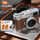 彩族（CAIZU）5K視頻Vlog微單相機 前后雙攝9600W高清像素取代ccd數(shù)碼相機 16倍變焦無線Wifi手機傳輸旅游禮物棕