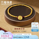 六福珠寶七夕禮物 福滿傳家足金黃財(cái)神黃金手鏈盤(pán)纏金手繩計(jì)價(jià) 約10.14克
