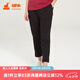 銅牛臻棉九分休閑家居女褲春夏棉百搭收腿褲小腳褲女VK189 黑色 M (165/90)
