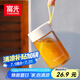 富光清然玻璃杯 高硼硅玻璃水杯子 女生便攜牛奶咖啡刻度茶杯330ml