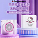 萬(wàn)吾 MA-C15三麗鷗家族藍(lán)牙音響音箱迷你便攜萊卡系列懶人自拍相機(jī)復(fù)古造型低音炮 凱蒂貓白