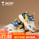 SNOOPY史努比童鞋男童跑步鞋春秋新款兒童運動鞋網(wǎng)面透氣休閑學(xué)生潮鞋子 網(wǎng)布米黃（春秋款） 25 碼適合腳長14.4-14.9cm