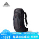 GREGORY格里高利ZULU探跡23款登山包男透氣輕量徒步背包-35L黑色M/L