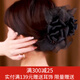 向晚發(fā)夾歐根紗發(fā)卡蝴蝶結(jié)玫瑰花抓夾女氣質(zhì)發(fā)夾頭飾后腦勺盤發(fā)發(fā)飾
