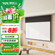 胖巨人投影幕布DG光子電動幕布100英寸16:9家用辦公左右插電投影機屏幕客廳臥室壁掛遙控升降【包安裝】