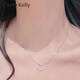 Cindy Kelly輕奢999銀項(xiàng)鏈女高級(jí)精致實(shí)用鎖骨鏈送老婆結(jié)婚紀(jì)念生日禮物女生 星月項(xiàng)鏈【送老婆女友實(shí)用高檔】
