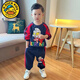 G.DUCKKIDS童裝亮燈秋款奧特曼衣服男童套裝2025新款韓版長(cháng)袖衛衣兒童春秋潮 紅色奧特曼 110 建議身高100厘米左右