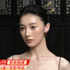 鹿珊伍發(fā)簪新中式國風(fēng)牡丹素古風(fēng)旗袍配飾盤(pán)發(fā)發(fā)飾馬面裙發(fā)釵日常簪子女 羊角牡丹簪18cm【一對裝】