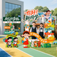 繽紛喜品幼兒園開學(xué)場景布置 開學(xué)季儀式感班級教室裝飾拍照打卡相框kt板 【1.4米高】開學(xué)打卡裝飾套餐B