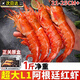 目無(wú)全牛阿根廷紅蝦L1進(jìn)口超特大刺身級新鮮活冷凍海鮮水產(chǎn)船凍 L1紅蝦 1斤(凈重)