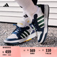 adidas ENTRAP休閑舒適運(yùn)動(dòng)板鞋少年感復(fù)古籃球鞋男女阿迪達(dá)斯   白色/綠色/藍(lán)色   42