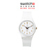 斯沃琪（Swatch）瑞士手表 白衣主教2.0 開(kāi)學(xué)季禮物石英男女腕表 白色