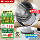格力（GREE）空氣循環(huán)扇臺式電風(fēng)扇家用桌面風(fēng)扇上下左右搖頭小風(fēng)扇大風(fēng)扇電扇循環(huán)對流風(fēng)扇 白色定時遙控款-順豐/FXT-15X66Bag3