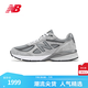 NEW BALANCE NB 官方休閑鞋男鞋女鞋復(fù)古舒適990V4系列美產(chǎn)U990GR4情侶休閑鞋 灰色 U990GR4 43 (腳長27.5cm)