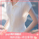 GUYNguyn白色紋理感短袖雪紡襯衫女法式優(yōu)雅夏季款氣質(zhì)薄款通勤職業(yè)上 L建議106-115斤