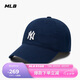 MLB帽子男女軟頂棒球帽虞書(shū)欣明星同款運動(dòng)鴨舌帽3ACP7701N-50NYS-F