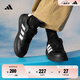 adidas男小童BREAKNET 2.0 EL魔術(shù)貼板鞋春季新款阿迪達(dá)斯輕運(yùn)動(dòng)   黑色/白色   35