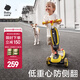 babycare兒童滑板車小孩1-6歲寶寶可折疊升降調(diào)高踏板單腳滑滑車可坐可滑 【莫迪克二合一】洛克黃