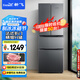 新飛（Frestec）280升法式多門電冰箱 四門三溫區(qū)中門軟冷凍 節(jié)能省電保鮮精儲BCD-280K7CT