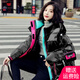 AEMAPE 白鴨絨羽絨服女2025春秋冬季新款韓版時(shí)尚氣質(zhì)外套上衣女裝 MX-6099_黑色 M _推薦_125-150斤左右