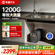 WISESKY【家電補貼立減20%】韋思卡爾黑積木凈水器陶氏RO膜濾芯凈飲機家用自來水直飲機廚房0阻垢劑 黑積木凈水器