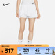 耐克（NIKE）女子網(wǎng)球半身裙速干運(yùn)動(dòng)夏季白色百褶運(yùn)動(dòng)半身裙 DR6850-100 M