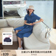 TOMMY HILFIGER【絞花系帶】夏季女裝純棉A字顯瘦牛仔襯衫連衣裙76J4580 牛仔藍6VZ M