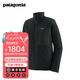 巴塔哥尼亞（Patagonia）男士R2透氣戶外秋冬保暖抓絨衣夾克開衫外套TechFace Jkt 83626 BLK M