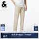 杰克·瓊斯（JACK&JONES）春夏衣服男裝潮流修身時(shí)尚長(zhǎng)褲子商務(wù)通勤日常百搭舒適休閑褲男 灰色 M （175)