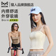 貓人莫代爾魚(yú)骨吊帶背心女帶胸墊文胸一體式內(nèi)搭外穿夏季運(yùn)動(dòng)美背上衣 乳白 （防走光 可外穿） L (36/80AB 推薦110-130斤 )
