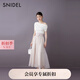 SNIDEL2025春夏新品氣質(zhì)甜美半身裙SWFS252051 粉米色 S