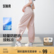 森馬（Semir）防曬休閑褲女25夏季一褲兩穿闊腿褲涼感褲子109325127003