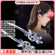 卡瑪倫（KAMALUN）2025新款發(fā)夾側(cè)邊劉海夾發(fā)卡女簡約一字夾對夾成人輕奢發(fā)飾送女友 比翼雙飛對夾紫色+品牌禮盒