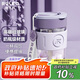 物生物（RELEA）玻璃杯水杯男女咖啡杯高顏值吸管杯玻璃茶杯大學生杯子節(jié)日禮物
