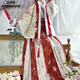 艾方鳥漢服成人女冬季套裝宋制古裝古風中式冬季加厚加絨外套拜年服全套 白色4件套 不包括披帛 M 100-120斤