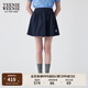 Teenie Weenie小熊女裝半身裙2025年夏季新款甜美少女感休閑蓬蓬裙 藏青色 M