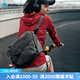 KLATTERMUSEN攀山鼠40460U高特郵差包-Gaut Messenger Bag Raven渡鴉黑