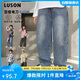 LUSON陳大豬男童牛仔褲春秋2025新款兒童秋季長(zhǎng)褲中大童直筒褲子