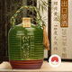 安穩出口紹興黃酒2017年冬釀花雕酒無(wú)焦糖16度陶壇裝原漿糯米酒1.5L 1500mL 1壇
