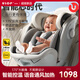 優(yōu)樂博（ULOP）兒童安全座椅0-4-12歲i-size智能雙通風(fēng)加熱車載嬰兒寶寶汽車座椅 卡特銀灰（前后通風(fēng)+175°躺角）