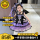 G.DUCKKIDS庫(kù)洛米衣服女童兒童連衣裙夏季洛麗塔公主裙生日裙子春秋圣誕服裝 吊帶裙子 夏季 120 建議身高110-120cm6-7歲