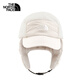 The North Face北面帽子戶(hù)外保暖抓絨內里冬帽7WJB 米白色/QLI LXL