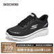 斯凱奇（Skechers）閃穿健步鞋男秋新款足弓支撐一腳蹬休閑鞋緩震跑步鞋運動鞋217075