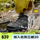 邁樂（Merrell）戶外減震徒步鞋MOAB3 GTX防水低幫透氣輕量舒適耐磨防滑登山鞋 J035799 灰（男） 43