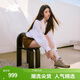 NEW BALANCE【張員瑛同款】NB官方25新款男女鞋舒適百搭運動休閑鞋204L系列 淺褐色 U204LMMA 38 (腳長23.5cm)