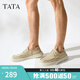 他她（TATA）一腳蹬透氣布鞋男鞋軟底休閑爸爸鞋2025夏季新款299D8BM5 米色 40