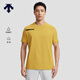 DESCENTE迪桑特TRAINING系列綜訓訓練運動(dòng)健身男士短袖針織衫 YE-黃色 L (175/96A)