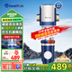 惠爾頓（WHEELTON）前置過(guò)濾器10T大流量全屋家用凈水器自來(lái)水反沖洗自動(dòng)刮洗抗菌防爆防凍過(guò)濾器頂置壓力表P0038MAX 上門(mén)安裝（10T磁旋流自清洗）